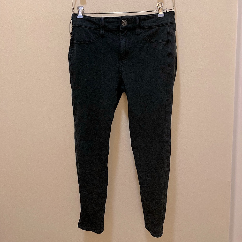 American Eagle Knit X High Waisted Jeggings Extra Short